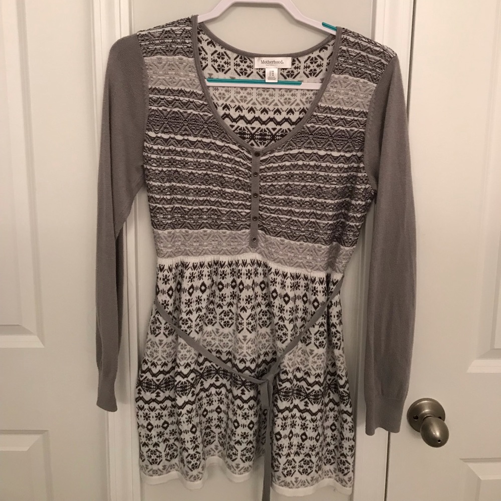 Motherhood Maternity Winter Sweater
